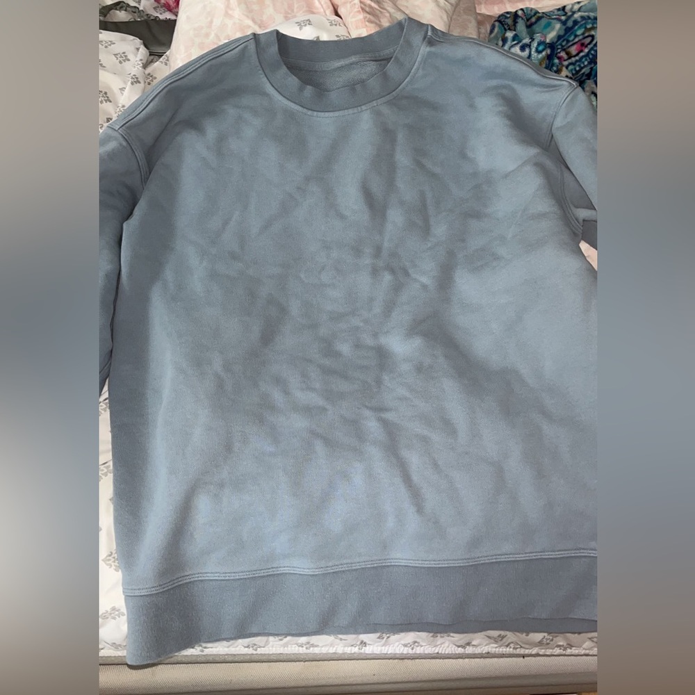 Blue Lululemon Crew Neck